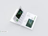 Open View Book Inside Pages Mockup Psd
