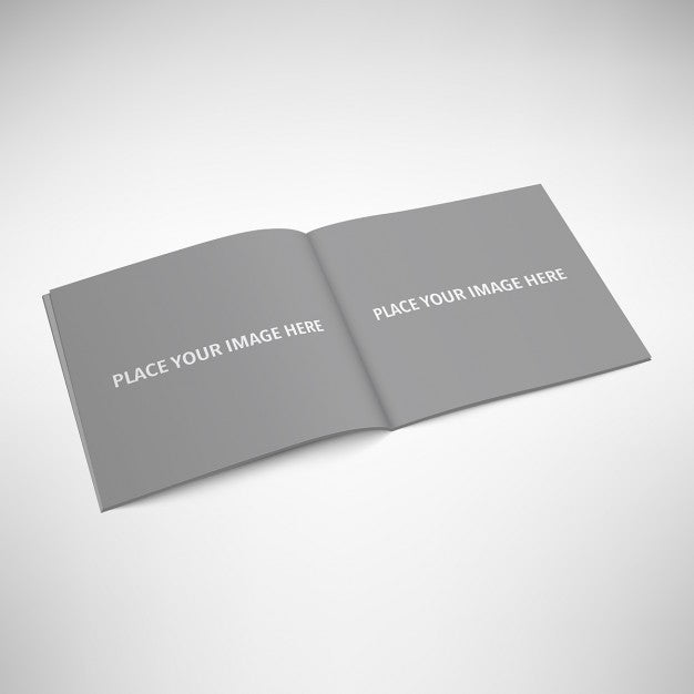 Opened Book Mock Up Psd