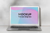 Opened Laptop With Screen Mockup Psd