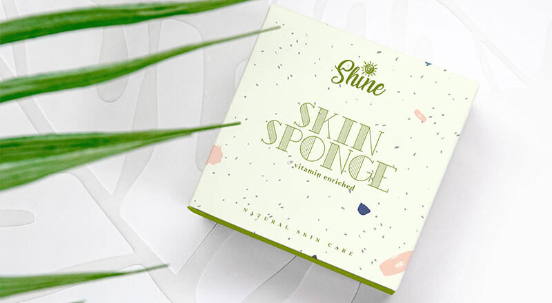 Organic Product Box Packaging Mockup Psd