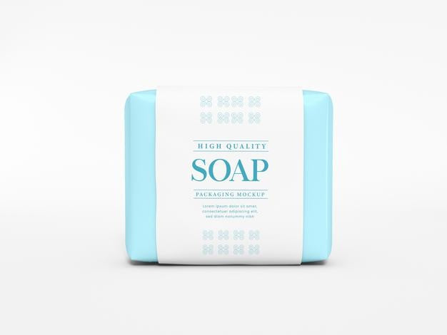 Organic Soap Bar Packaging Mockup Psd