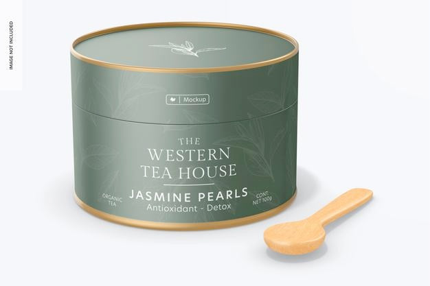 Organic Tea Box Mockup Psd