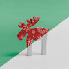 Ornamental Christmas Reindeer Mock-Up Psd