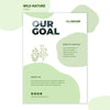 Our Goal Wild Nature Flyer Template Psd