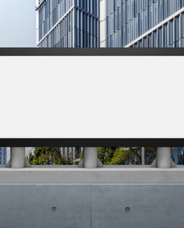 Outdoor Advertisement Billboard Mockup