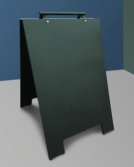 Outdoor Advertising A-Stand Mockup Psd