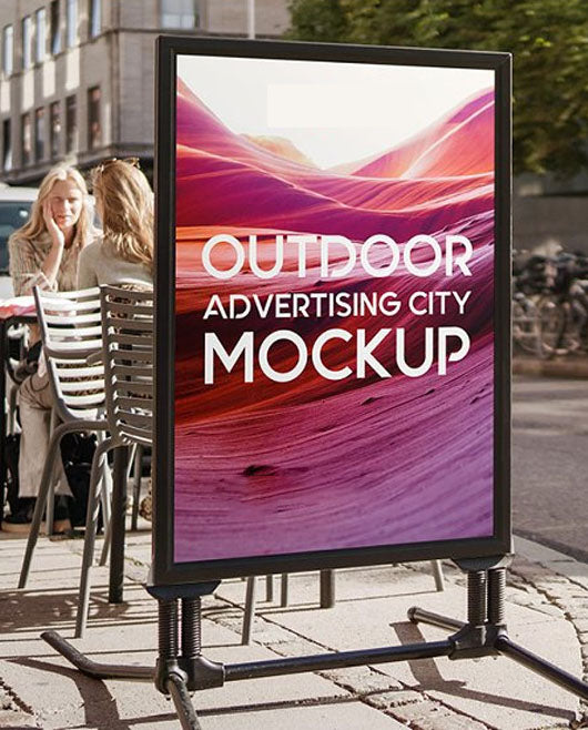 Outdoor Advertising City Mock-Up V1