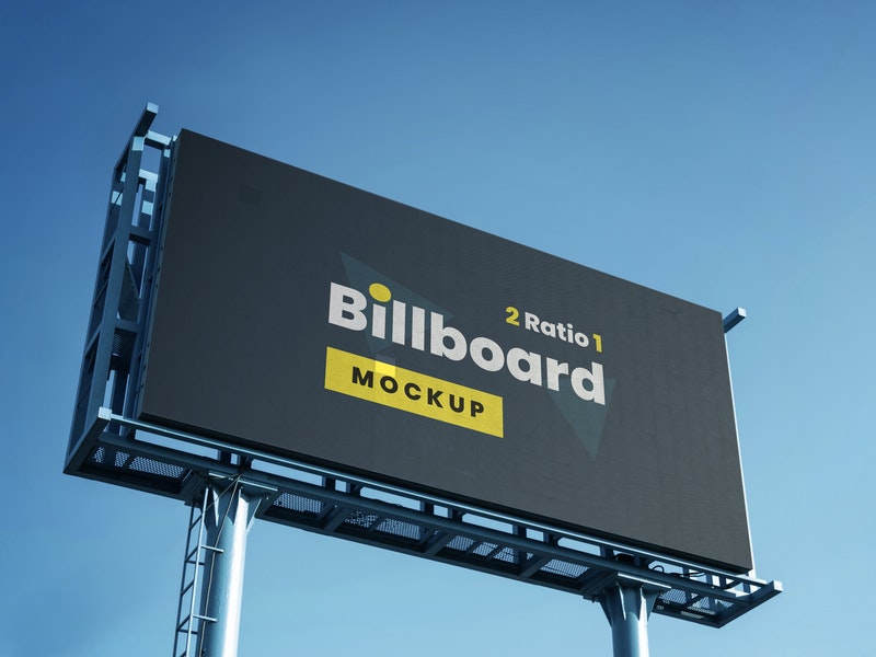Outdoor Billboard Mockup