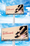 Outdoor Hoarding Billboard Mockup For Advertisement