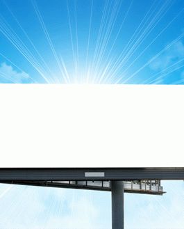 Outdoor Mass Advertisement Hoarding