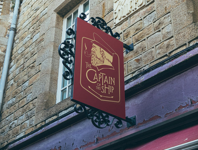 Outdoor Signs and Facades Mockup PSD