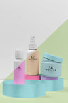 Pack Of Skincare Cosmetic Products Psd