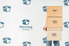 Package Collection With Mock-Up Psd