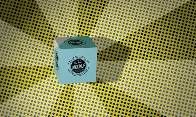 Packaging Box Concept Mock-Up Psd