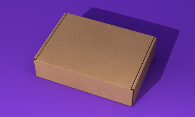 Packaging Box Concept Mock-Up Psd