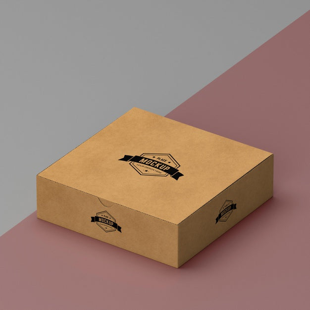 Packaging Box Concept Mock-Up Psd