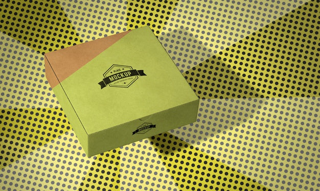 Packaging Box Concept Mock-Up Psd