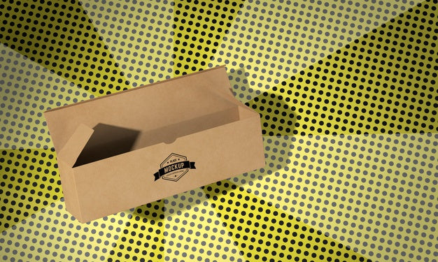 Packaging Box Concept Mock-Up Psd