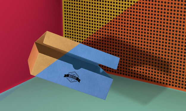 Packaging Box Concept Mock-Up Psd