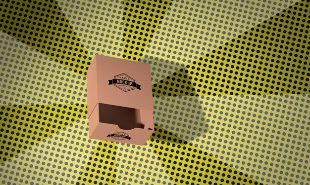 Packaging Box Concept Mock-Up Psd