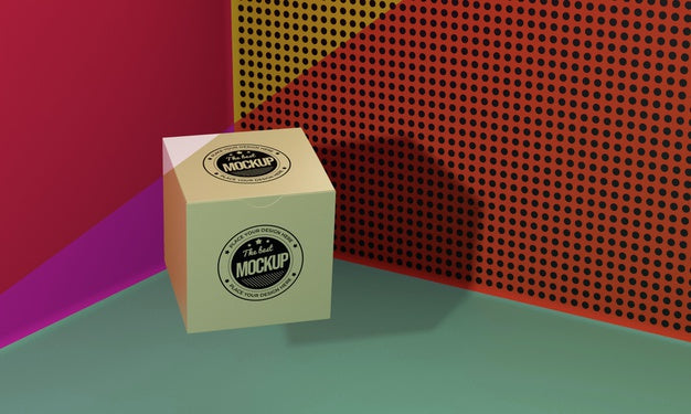 Packaging Box Concept Mock-Up Psd