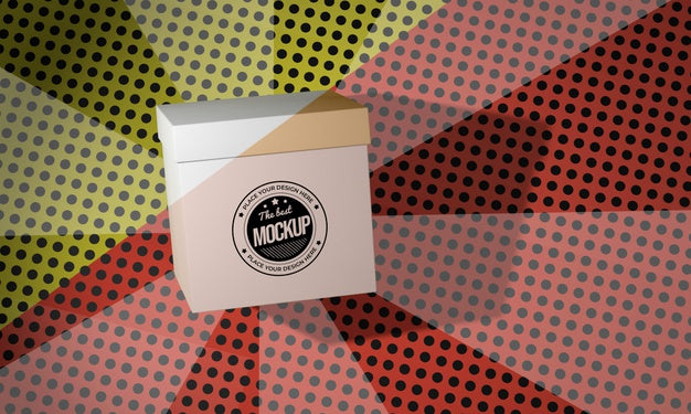 Packaging Box Mock-Up Psd