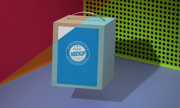 Packaging Box Mock-Up Psd
