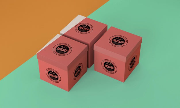 Packaging Box Mock-Up Psd