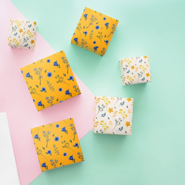 Packaging Mockup With Various Jewelry Boxes Psd