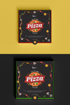 Packaging Pizza Box Mockup Psd