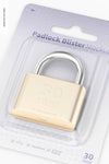 Padlock Blister Mockup Psd