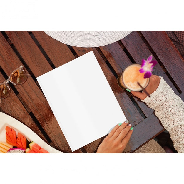 Page Mock Up Design Psd