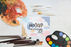 Painting Brush Collection And Watercolors Psd