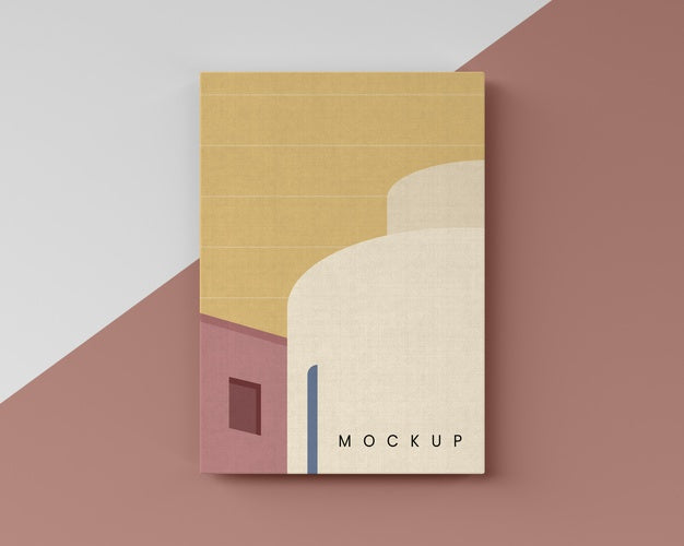 Painting Canvas Mock With Linen Fabric Psd