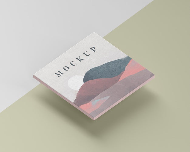 Painting Canvas Mock With Linen Fabric Psd