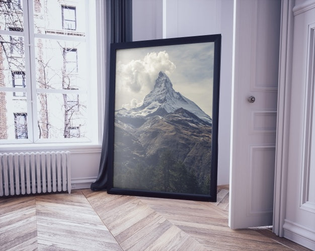 Painting Mock Up Design Psd