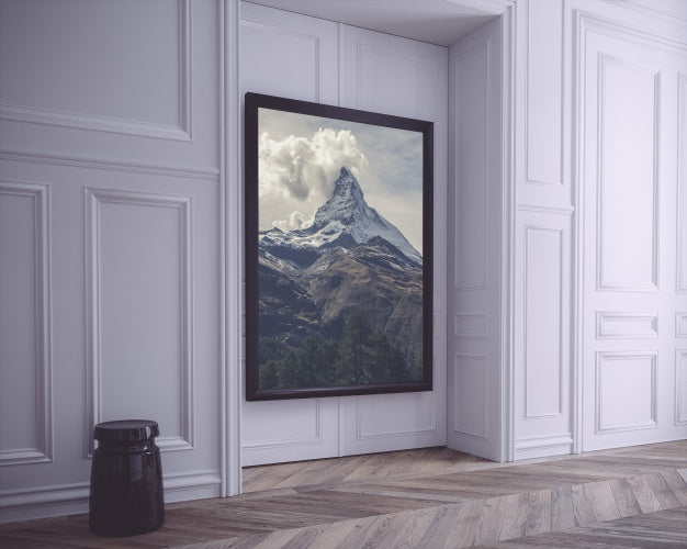 Painting Mock Up Design Psd