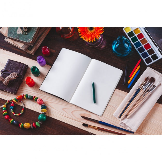 Painting Paper Mock Up Design Psd