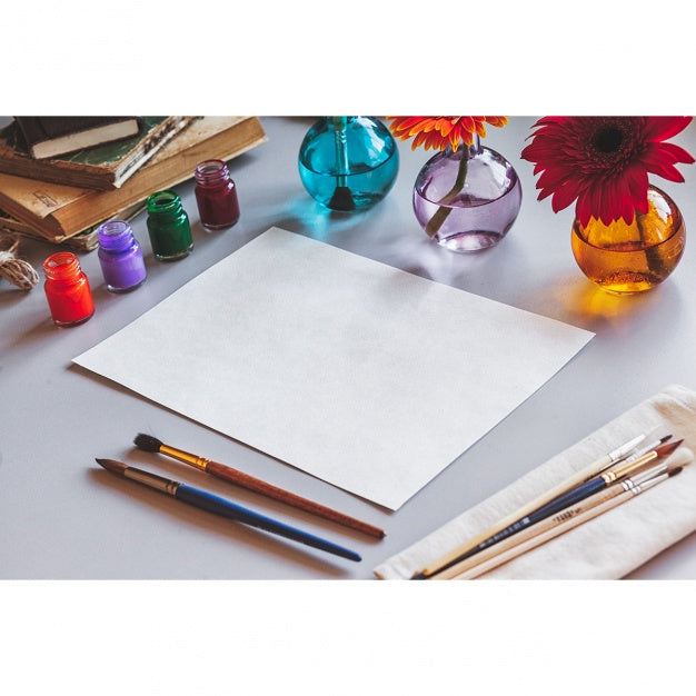 Painting Paper Mock Up Design Psd