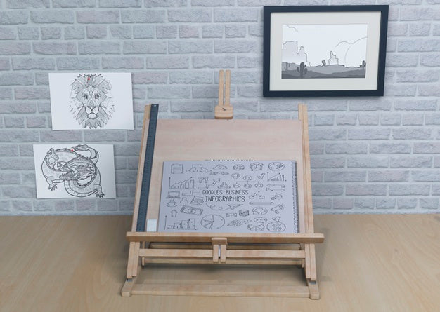 Painting Support And Drawings Psd