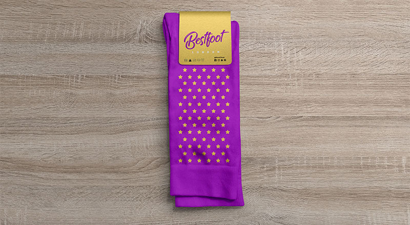 Pair Of Socks Mockup Psd