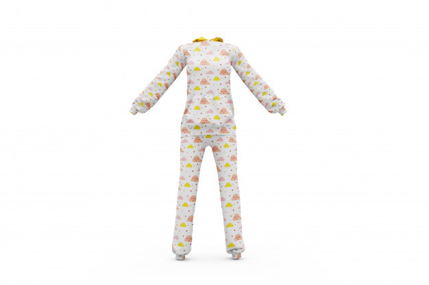 Pajamas Mock-Up Isolated Psd