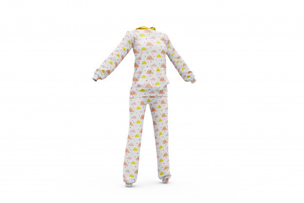 Pajamas Mock-Up Isolated Psd