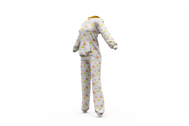Pajamas Mock-Up Isolated Psd