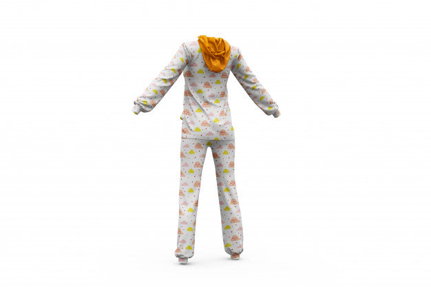 Pajamas Mock-Up Isolated Psd