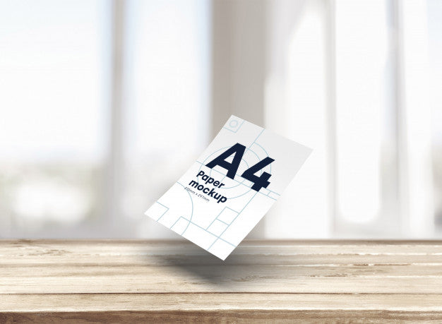 Paper A4 Mockup Psd