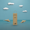 Paper Bag And Sea Life Concept With Mock-Up Psd