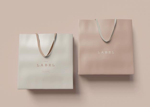 Paper Bag Mockup Psd