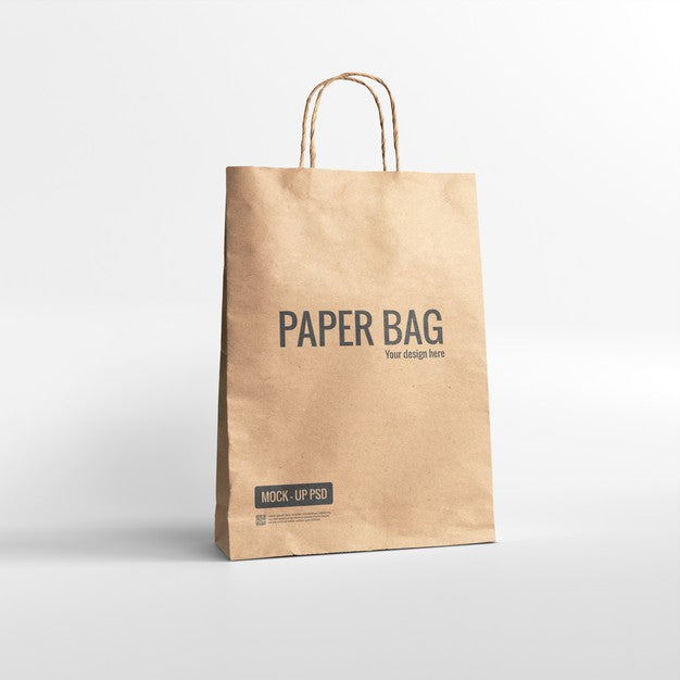 Paper Bag Mockup Psd