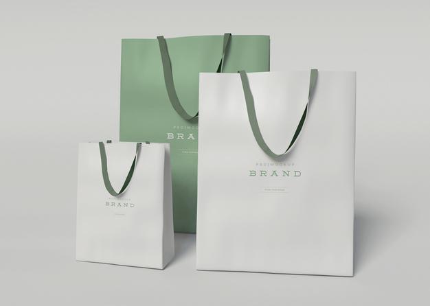 Paper Bag Mockup Psd